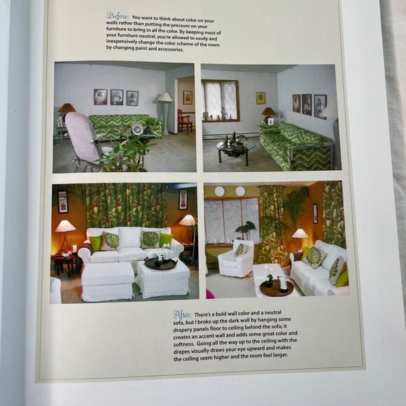 Libby Langdon Small Space Solutions Decoration Organization Book HGTV u 2009 - Picture 9 of 11